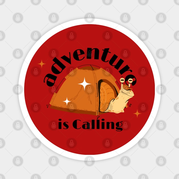 Adventure Is Calling Magnet by baha2010